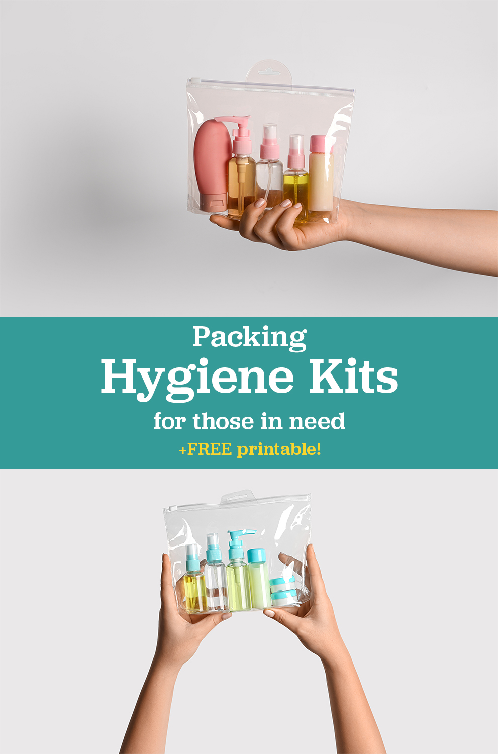hygiene kits, helping homeless, personal care kits, kits for homeless
