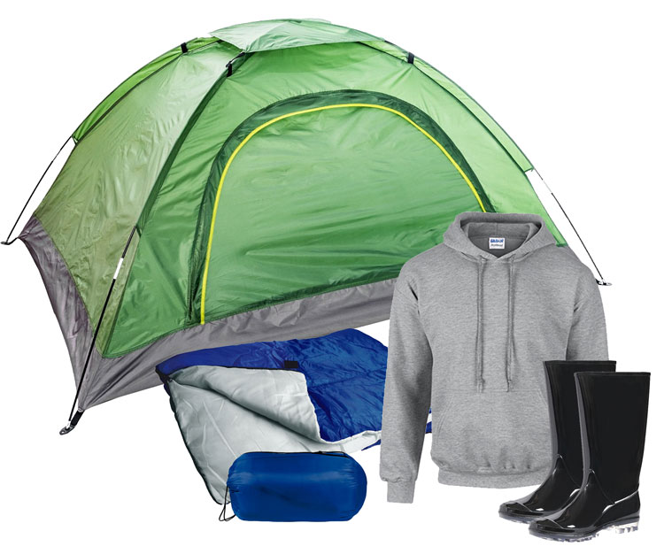 clothing and shelter items in bulk